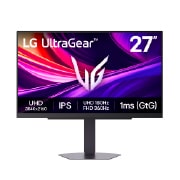 Vista frontal de Monitor LG UltraGear 27" 4K UHD DUAL MODE y 180 HZ 27G810A-B